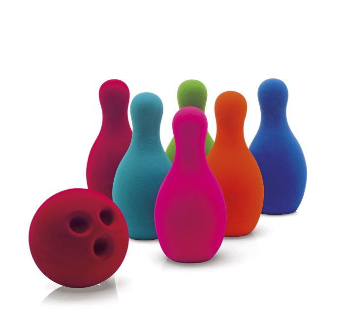 Rubabbu Foam Bowling Set - Assorted - 150mm