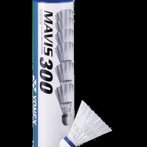 Mavis300 Shuttles - Medium - White - Tube of 6