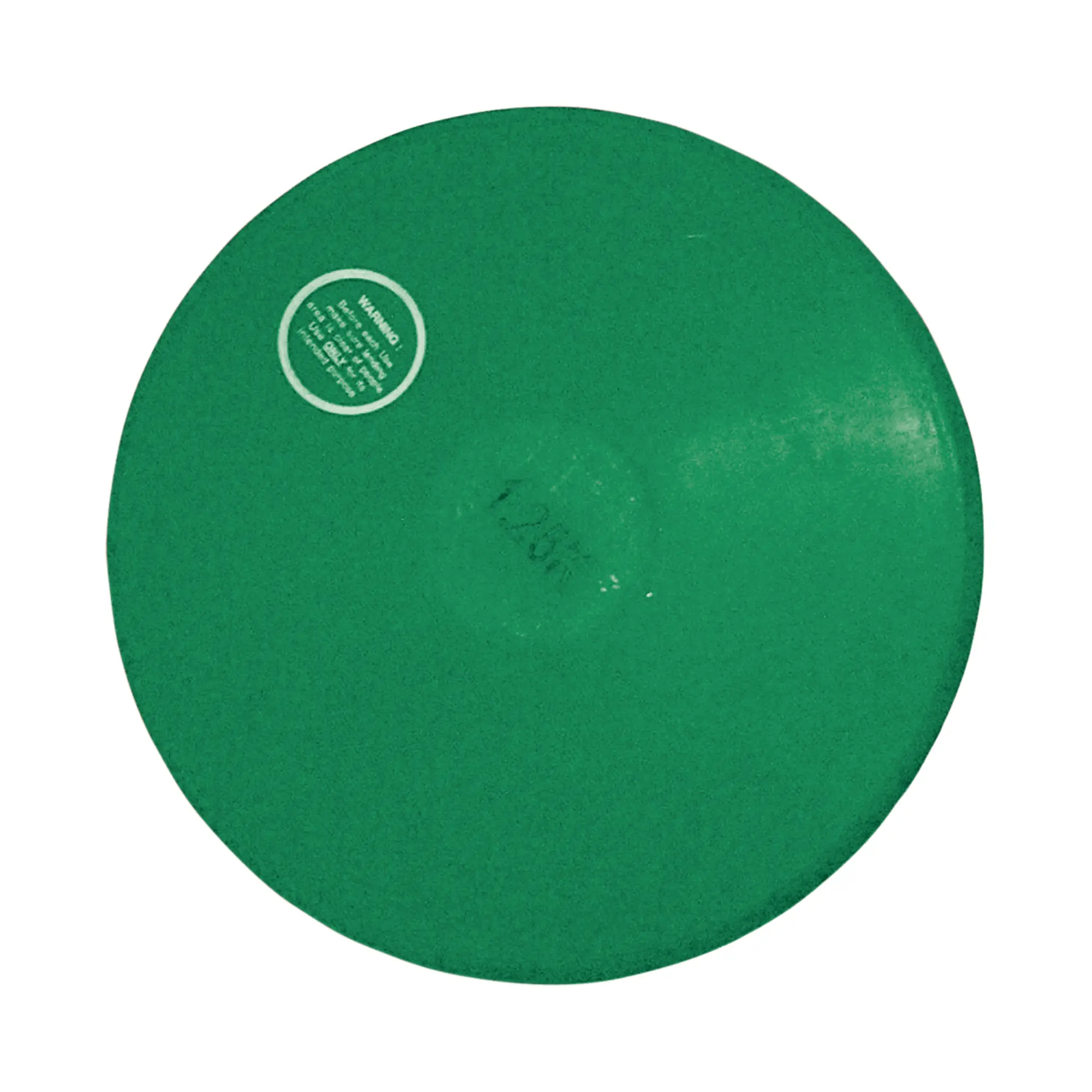 Rubber Indoor Discus – Green – 1.25kg
