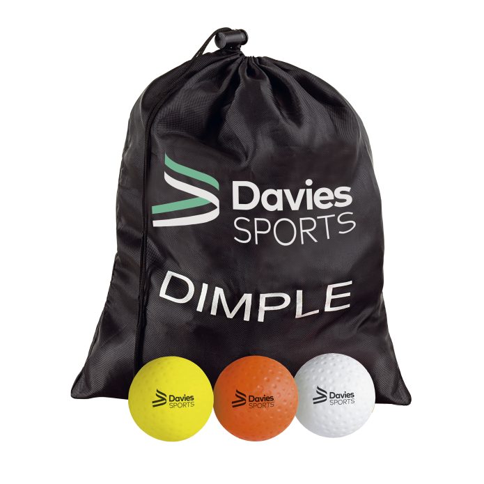 Dsx Practice Hockey Ball - Dimpled - Pack of 12