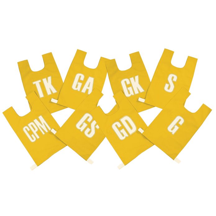 High Fives Bibs - Yellow - Pack of 8