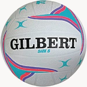 Gilbert APT Netball - Purple/White - Size 4