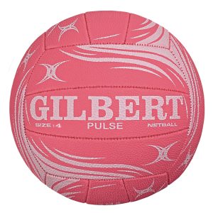 Gilbert Pulse Netball - Pink - Size 4