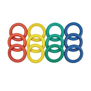 Rubber Quoits - Set of 12