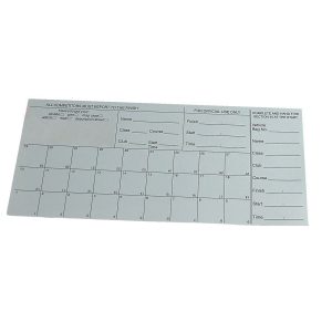 Orienteering Control Cards (100)