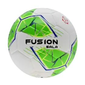Fusion Futsal Ball – White/Green/Yellow – Size 3
