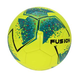 Precision Fusion Football - Size 5 - Yellow/Blue/Black