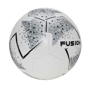 Precision Fusion Football - Size 4 - White/Silver/Black