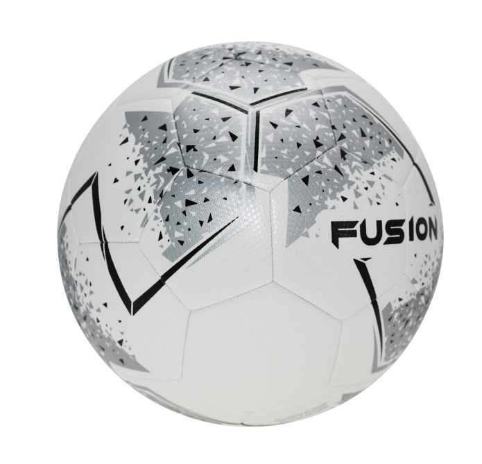 Precision Fusion Football - Size 4 - White/Silver/Black