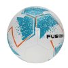 Precision Fusion Football - Size 3 - White/Cyan/Black