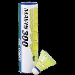 Mavis300 Shuttles - Medium - Yellow - Tube of 6