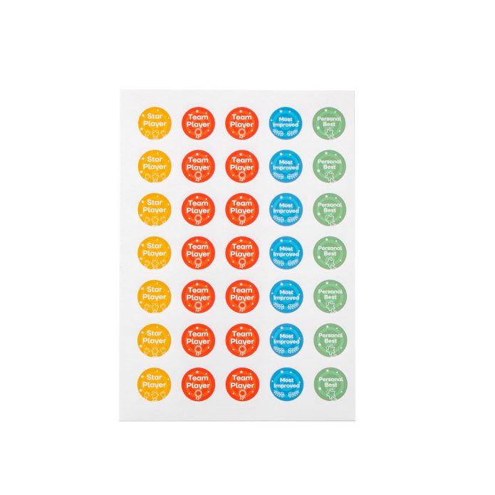 Sports Reward Stickers - Pack of 140