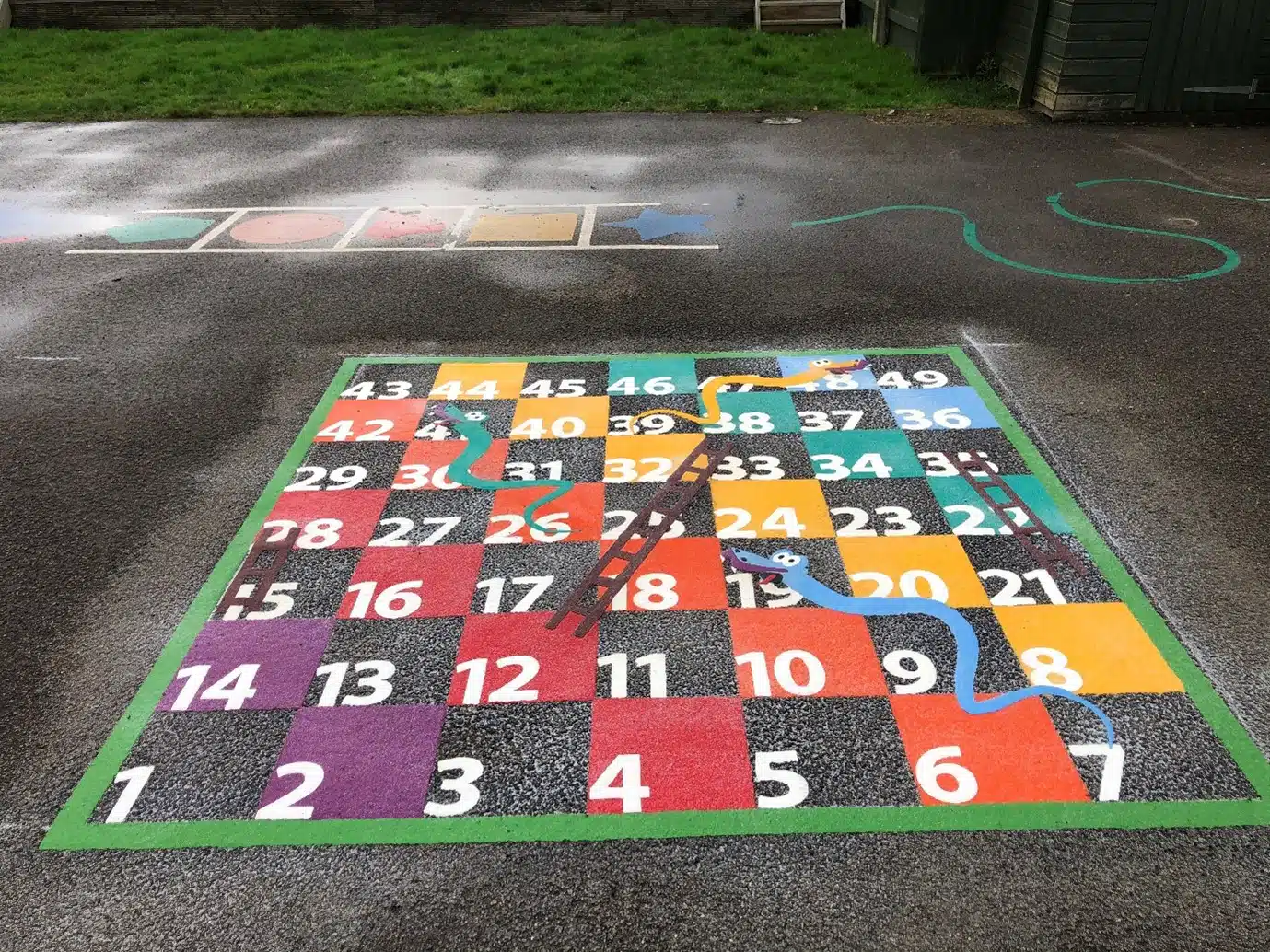 Wisbech Playground Markings