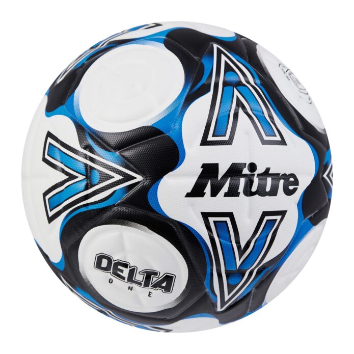 Mitre Delta One - Size 5 - White/Blue