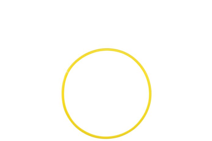 Hula Hoop - 610 Millimeters - Yellow