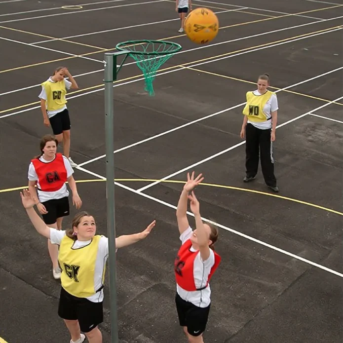 Socketed Netball Posts - Image 2