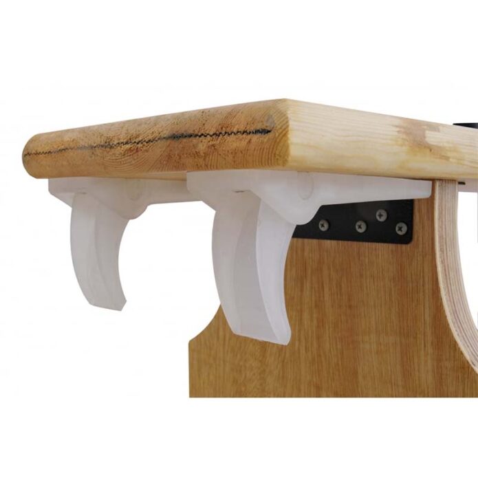 Sure Shot Wooden Balance Bench With Hooks At One End - Image 4