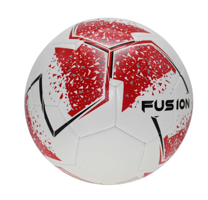 Precision Fusion Football - Size 4 - White/Red/Black