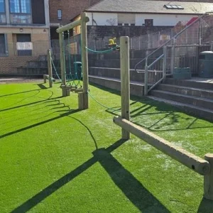 Trim Trail on artifical grass