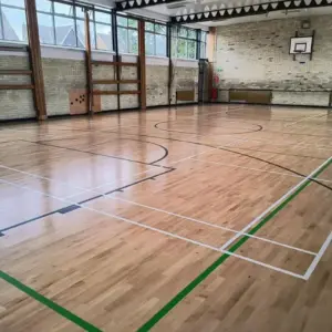 The Boswells school flooring refurbishment - after
