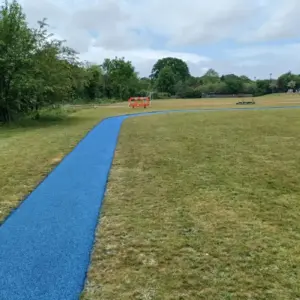 Blue Daily Mile Track