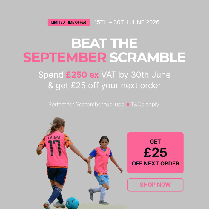 Beat the September scramble - Spend £250 ex VAT and get £25 off your next order