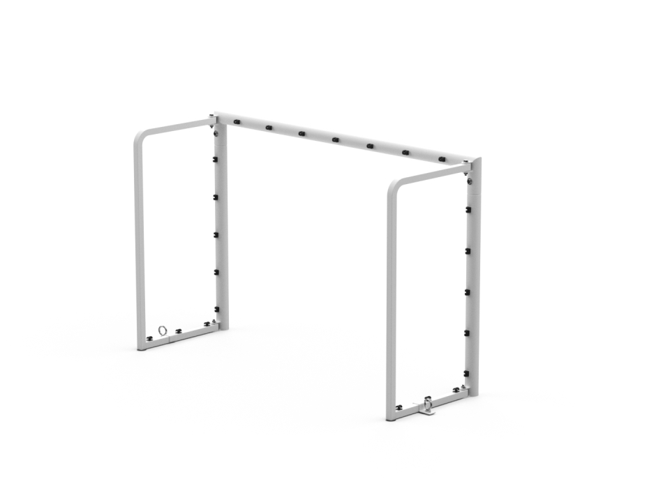 Mobile & foldable mini football goal. Dimensions: 1.5m x 1.0m - Image 3