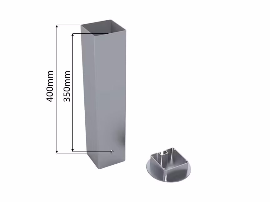80mm x 80mm Ground sockets for tennis posts - Image 2