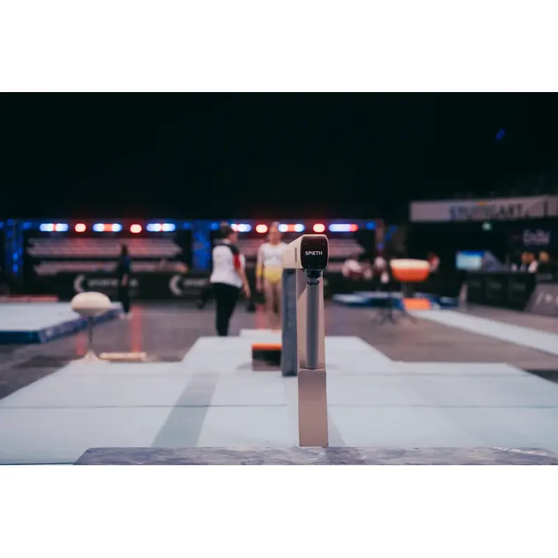 Spieth Balance Beam “Soft Touch” in use at the DTB Pokal Stuttgart 2025