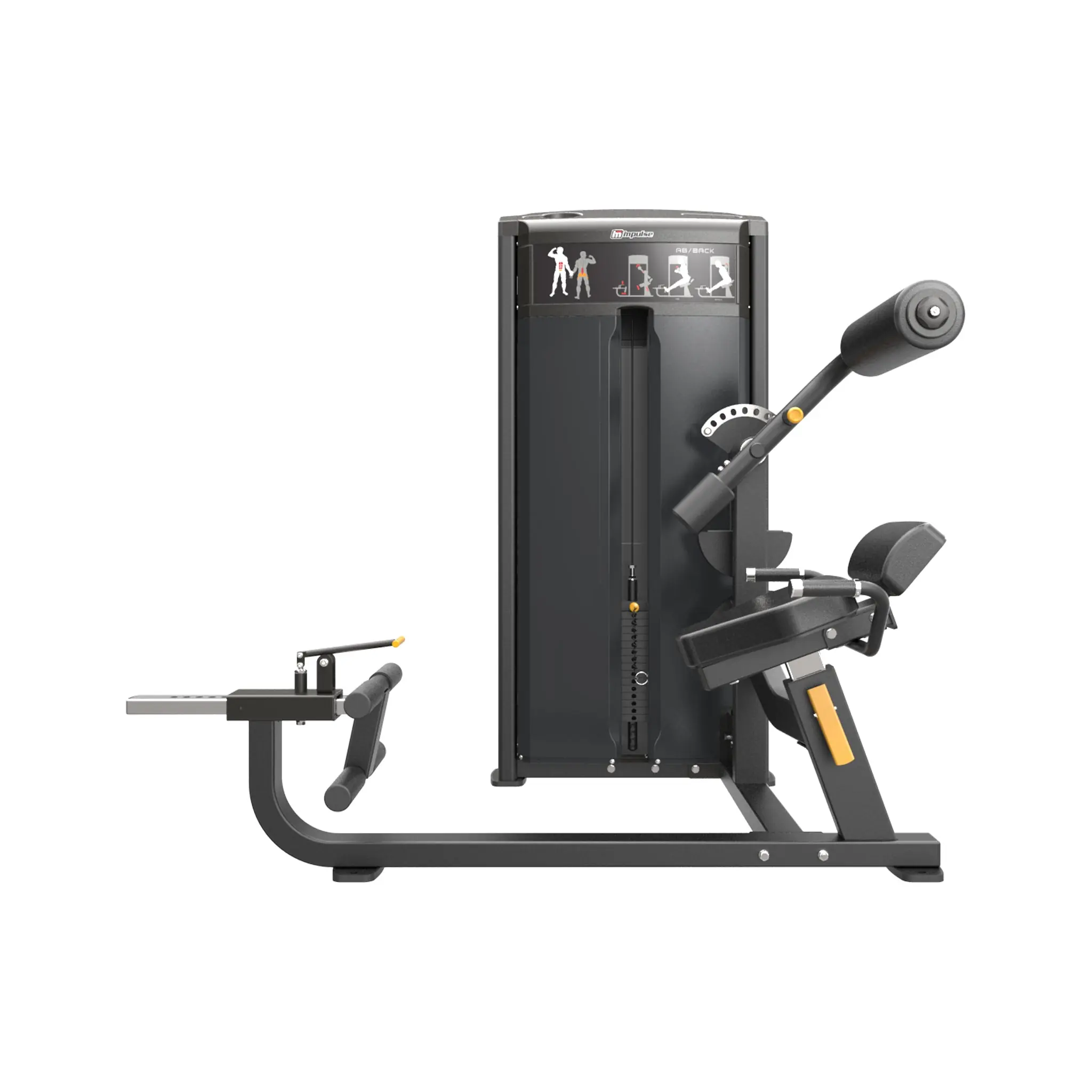 Impulse IF93 Dual Abdominal and Back Extension - Image 2