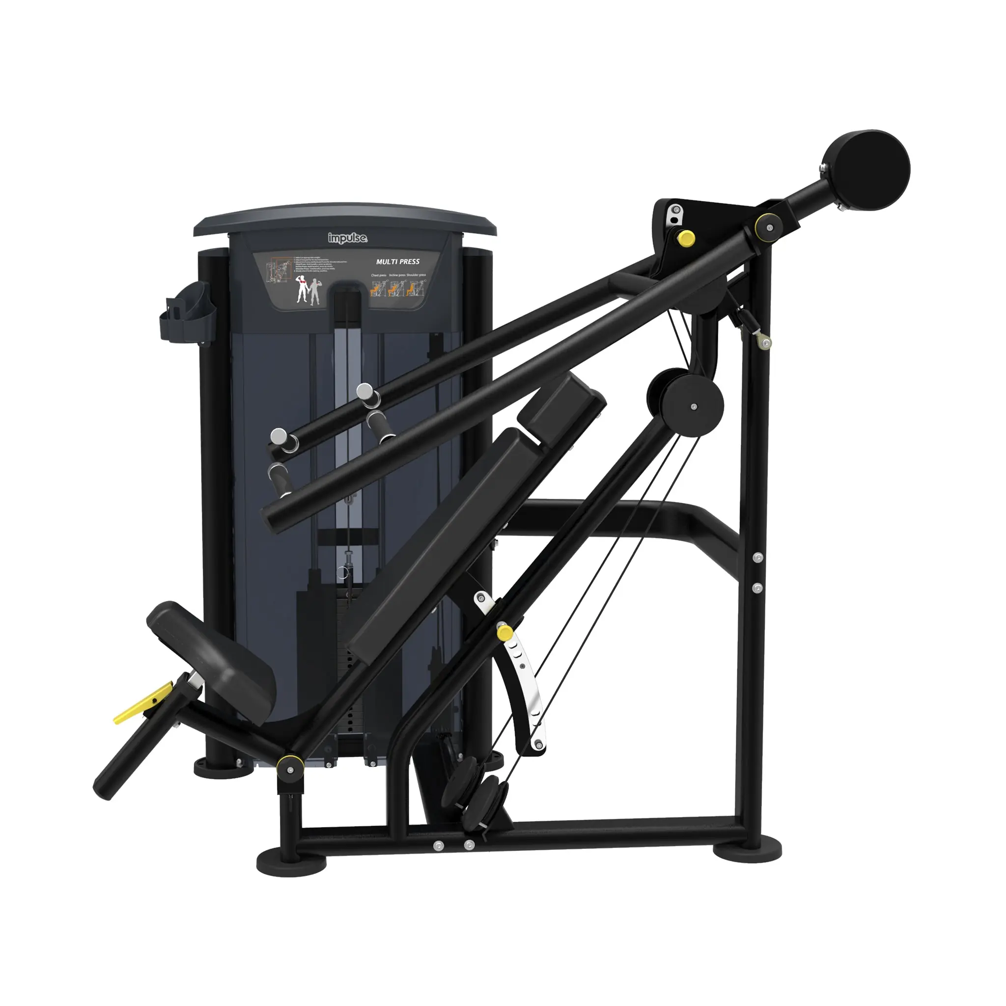 Impulse IT95 Multi-Press - with 295lb weight stack - Image 5