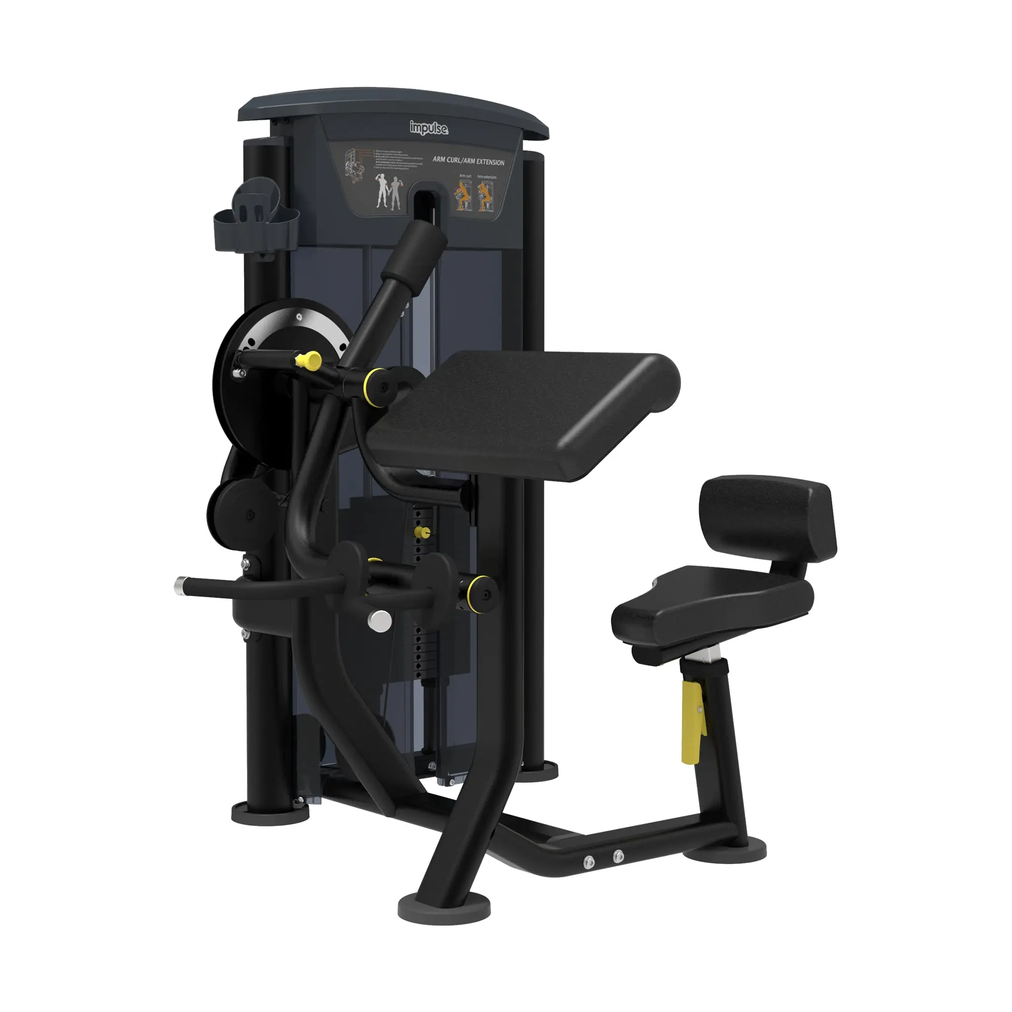 Impulse IT95 Bicep Curl/Tricep Extension - Image 2