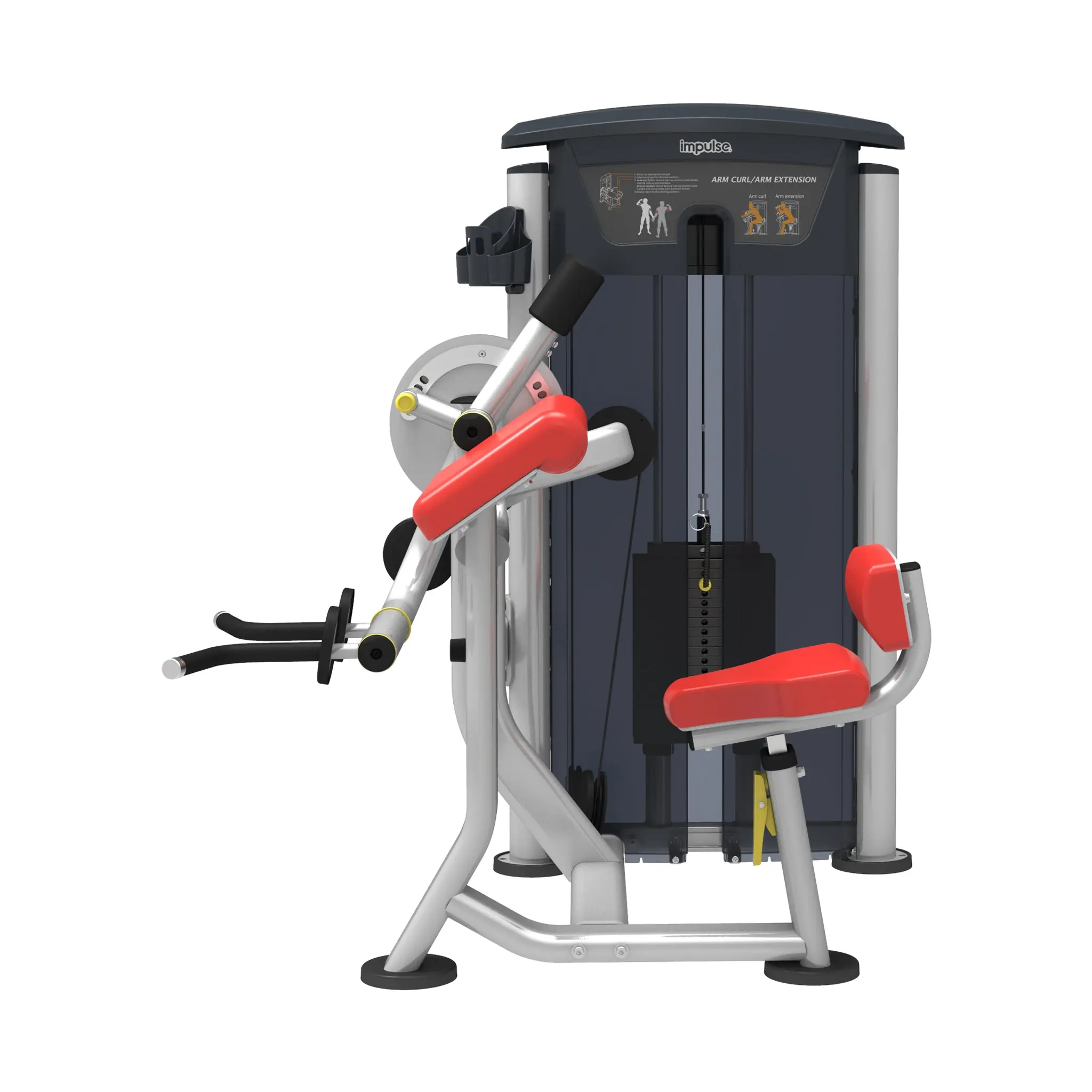 Impulse IT95 Bicep Curl/Tricep Extension - Image 3