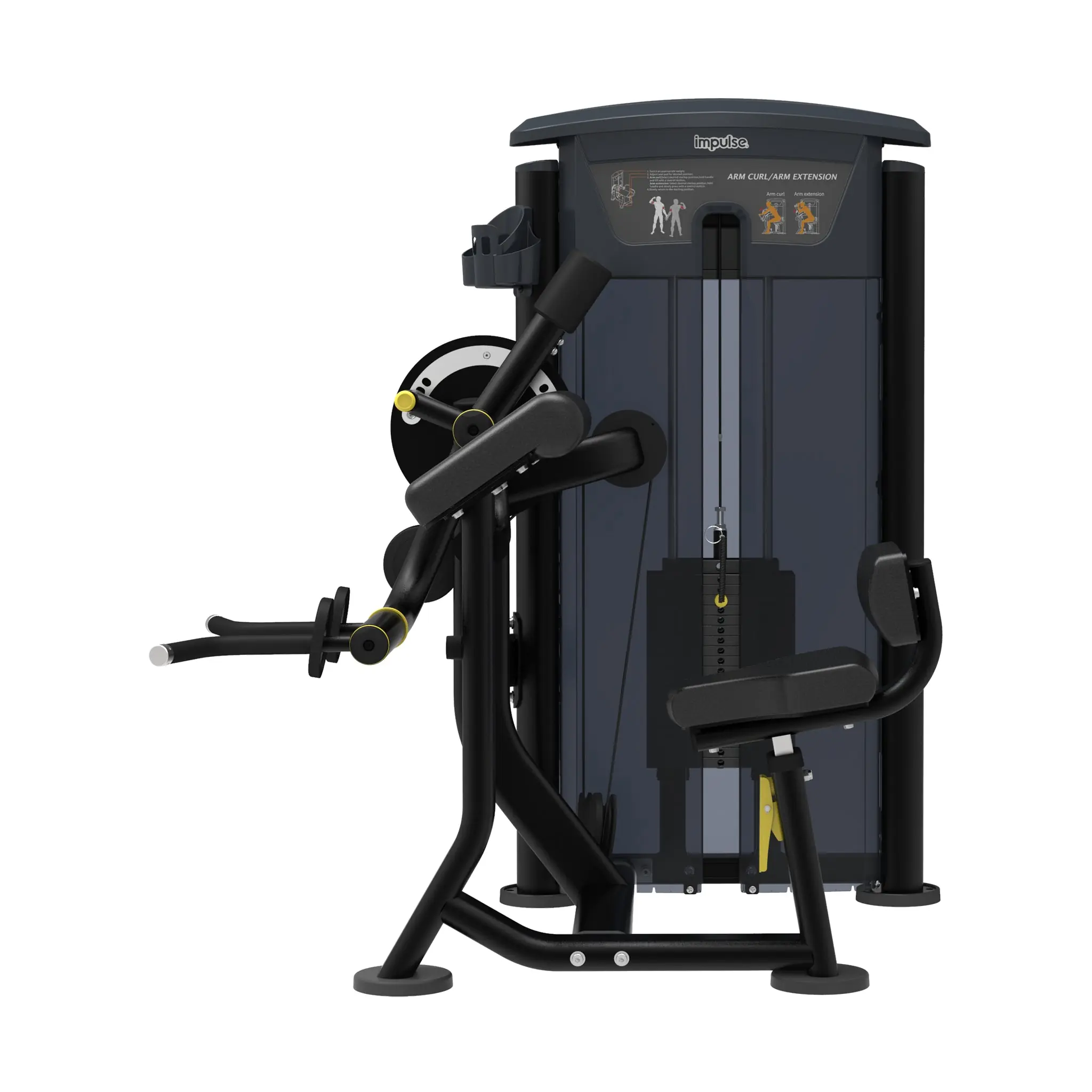 Impulse IT95 Bicep Curl/Tricep Extension - Image 7