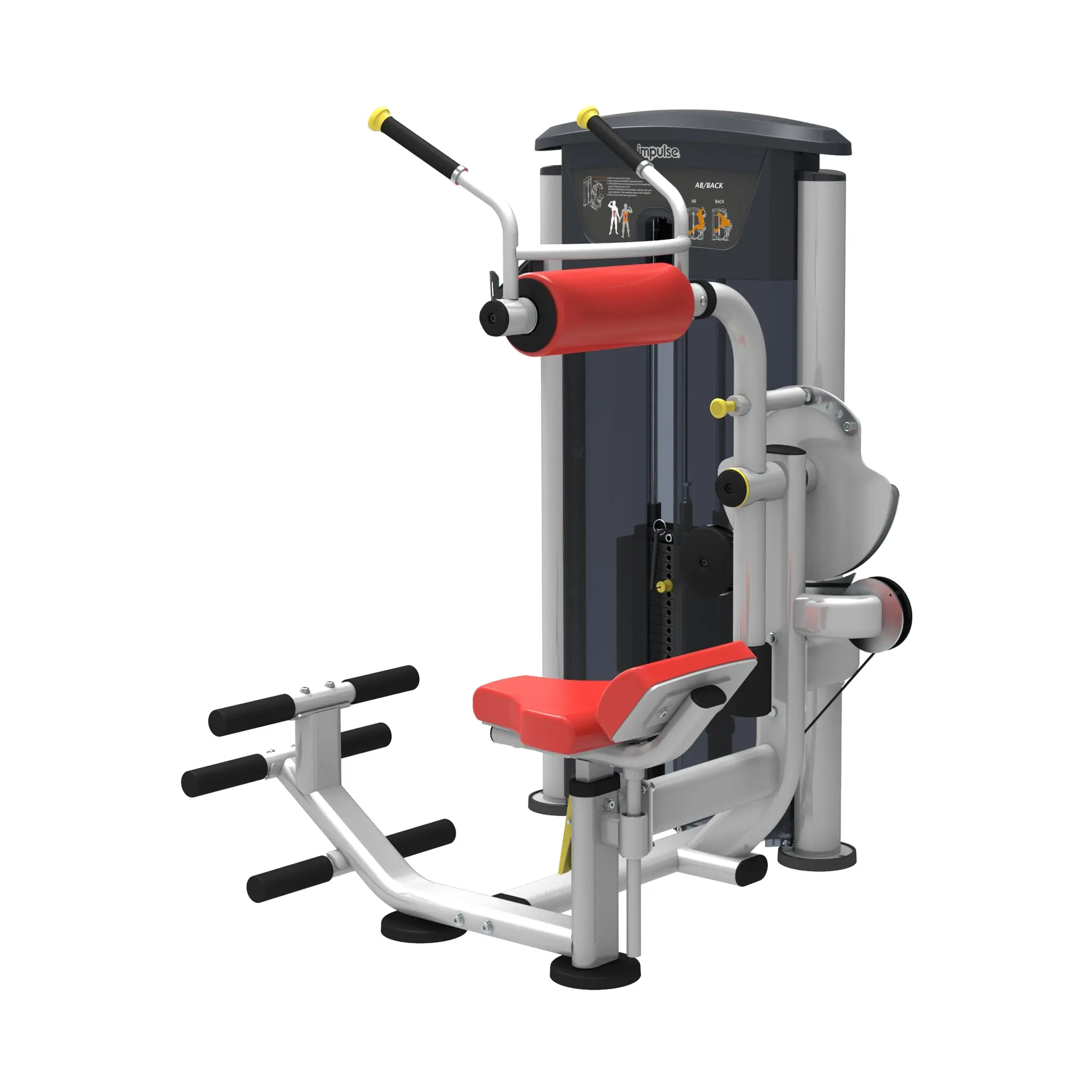 Impulse IT95 Abdominal/Back Extension - with 295lb weight stack - Image 2